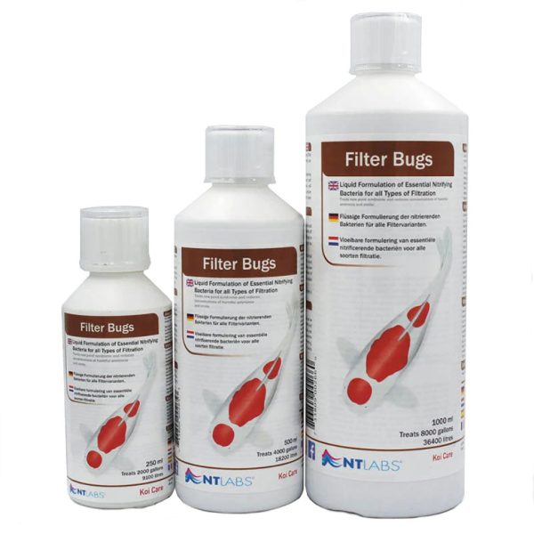 NT Labs Pond Koi Care Filter Bugs Concentrated Bacteria