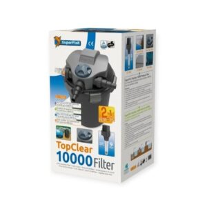 SuperFish Top Clear Pressure Filter 10000L 9watt Uv